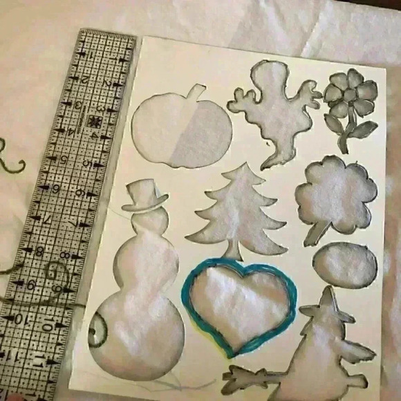 Letter Number Seasonal Animals Geometric Shaped St - Picture 2 of 7